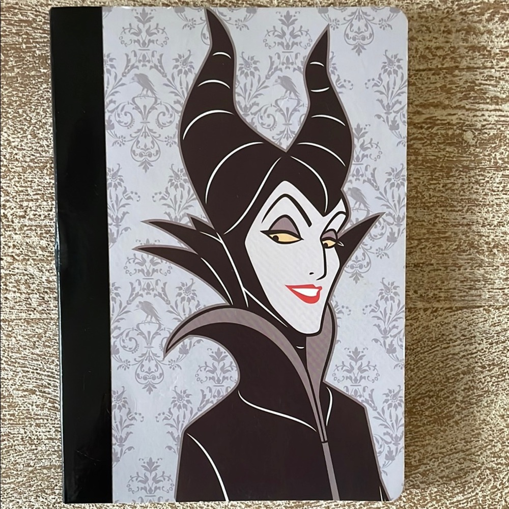Disney maleficent notebook